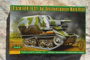 ACE 72293 10,5cm leFH-16 Sfl. Auf Geschuetzpanzer Mark.VI(e)